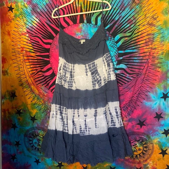 Floor Length Tiedye skirt - Picture 1 of 4